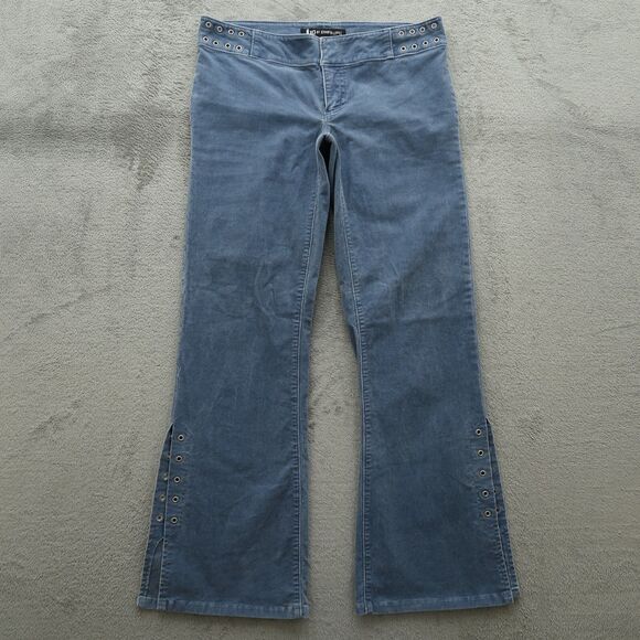 J. Lo By: Jennifer Lopez Jeans Junior's 7 Low-Rise Corduroy Bootcut 28" Inseam - Picture 1 of 14